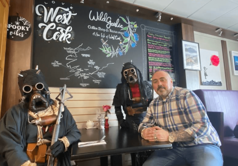 West Cork Tuskens visit Wild Garlic cafe and restaurant