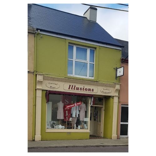 Shopfront of Illusions Boutique in Dunmanway