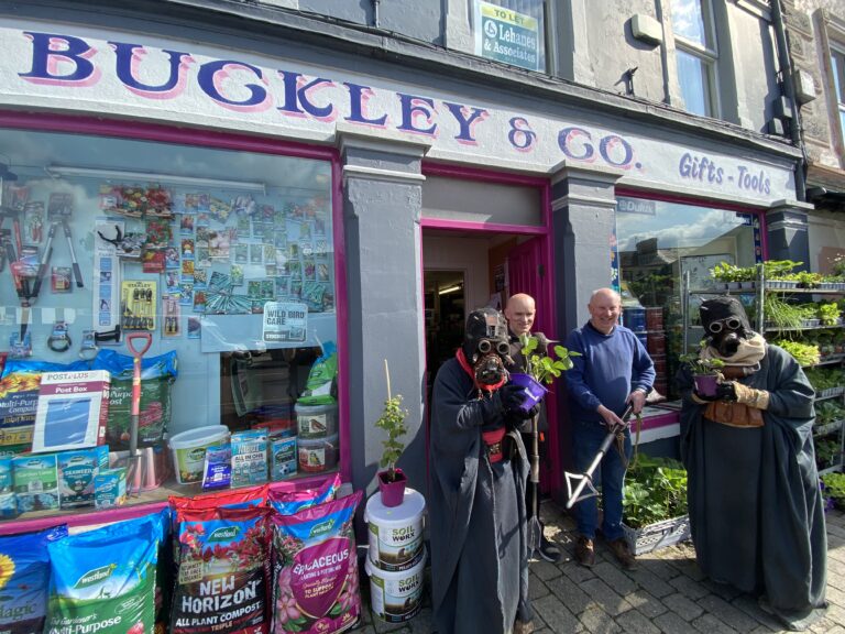 West Cork Tuskens visit sponsor J Buckley & Co